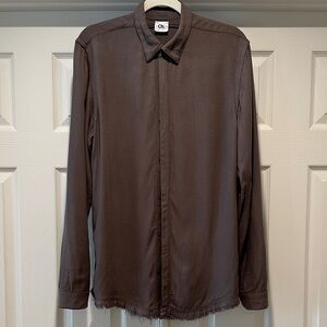 CH Chapter Dark Olive / Brown Button-Up Shirt AW2015